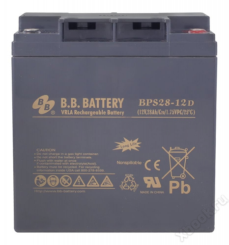 B.B.Battery BPS 28-12D вид спереди