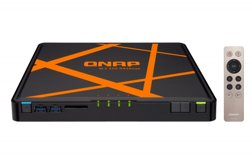 QNAP TBS-453A-4G-480GB вид боковой панели