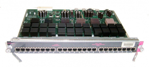 Cisco Catalyst WS-X4424-GB-RJ45 вид спереди