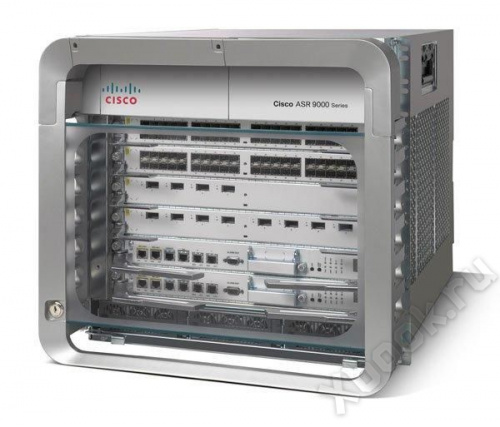 Cisco ASR-9006-DC-V2 вид спереди