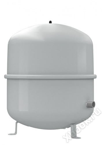 8001211 Reflex Мембранный бак NG 80  для отопления вертикальный (цвет серый) вид спереди