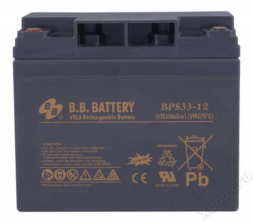 B.B.Battery BPS 33-12 вид спереди